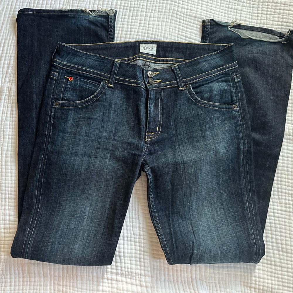 Hudson Signature Mid-rise Bootcut Jeans Size 29